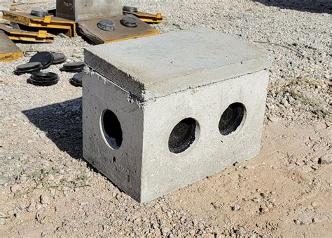 concrete septic junction box|lowe's septic distribution box.